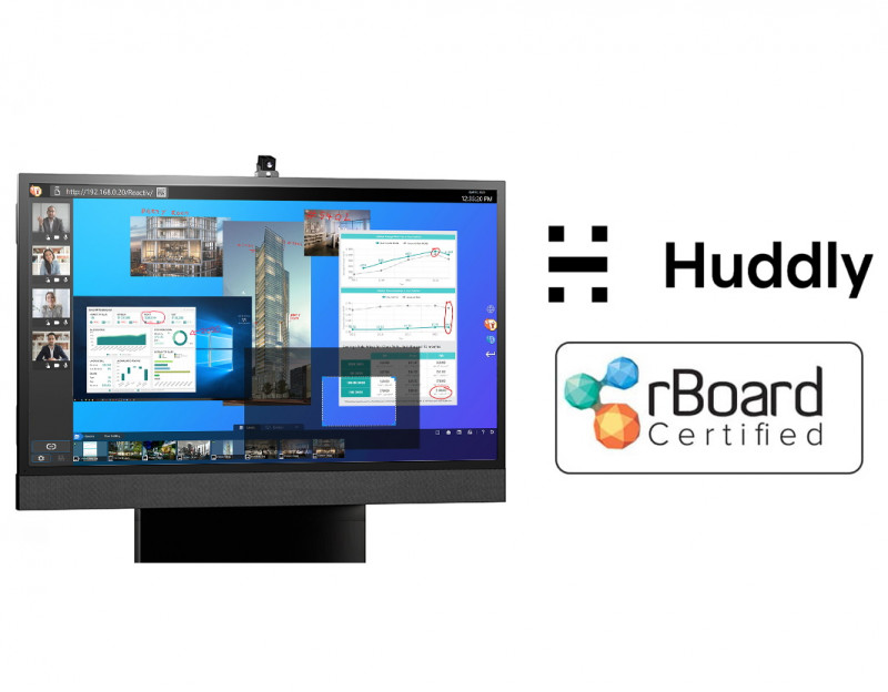 Huddly присоединяется к сертифицированной программе аппаратного альянса rBoard